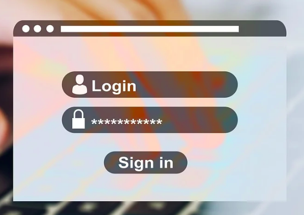 alt text: '"imagen de un login a un sistema, con usuario, contraseña y un boton para acceder"